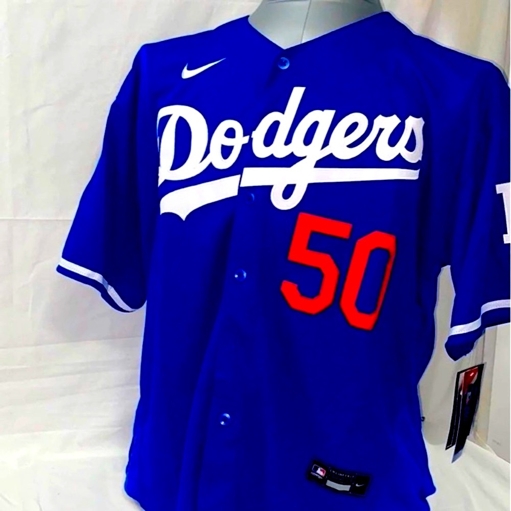 lol Los Angeles Dodgers #50 Betts World Seies Nike Jersey - Picture 3 of 8